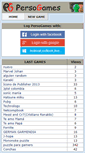 Mobile Screenshot of persogames.com